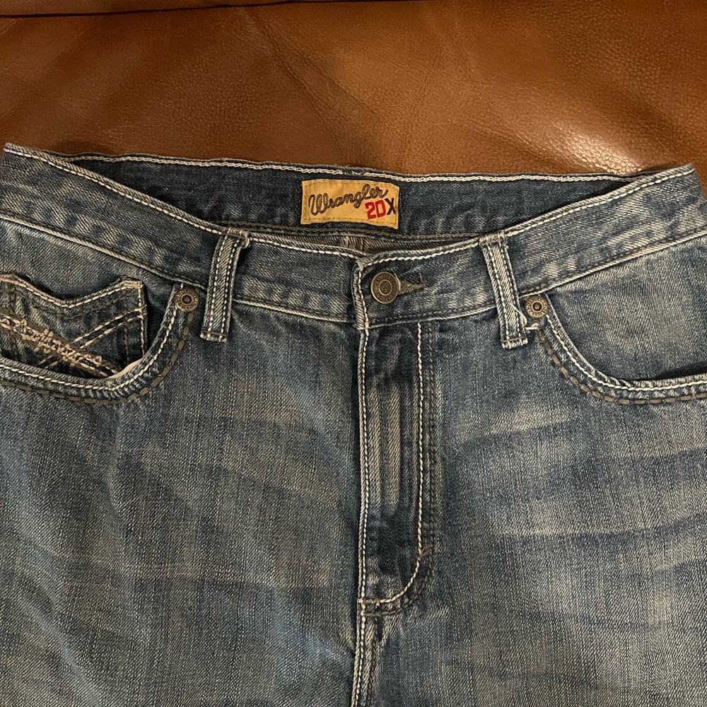Boys wrangler 20x bootcut jeans size 18R
